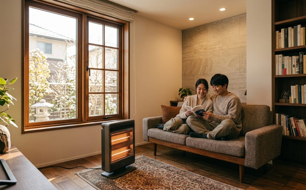 カーボンヒーターの電気代は高い？安く抑える使い方と他暖房器具との比較